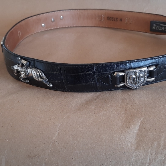 Leather belt